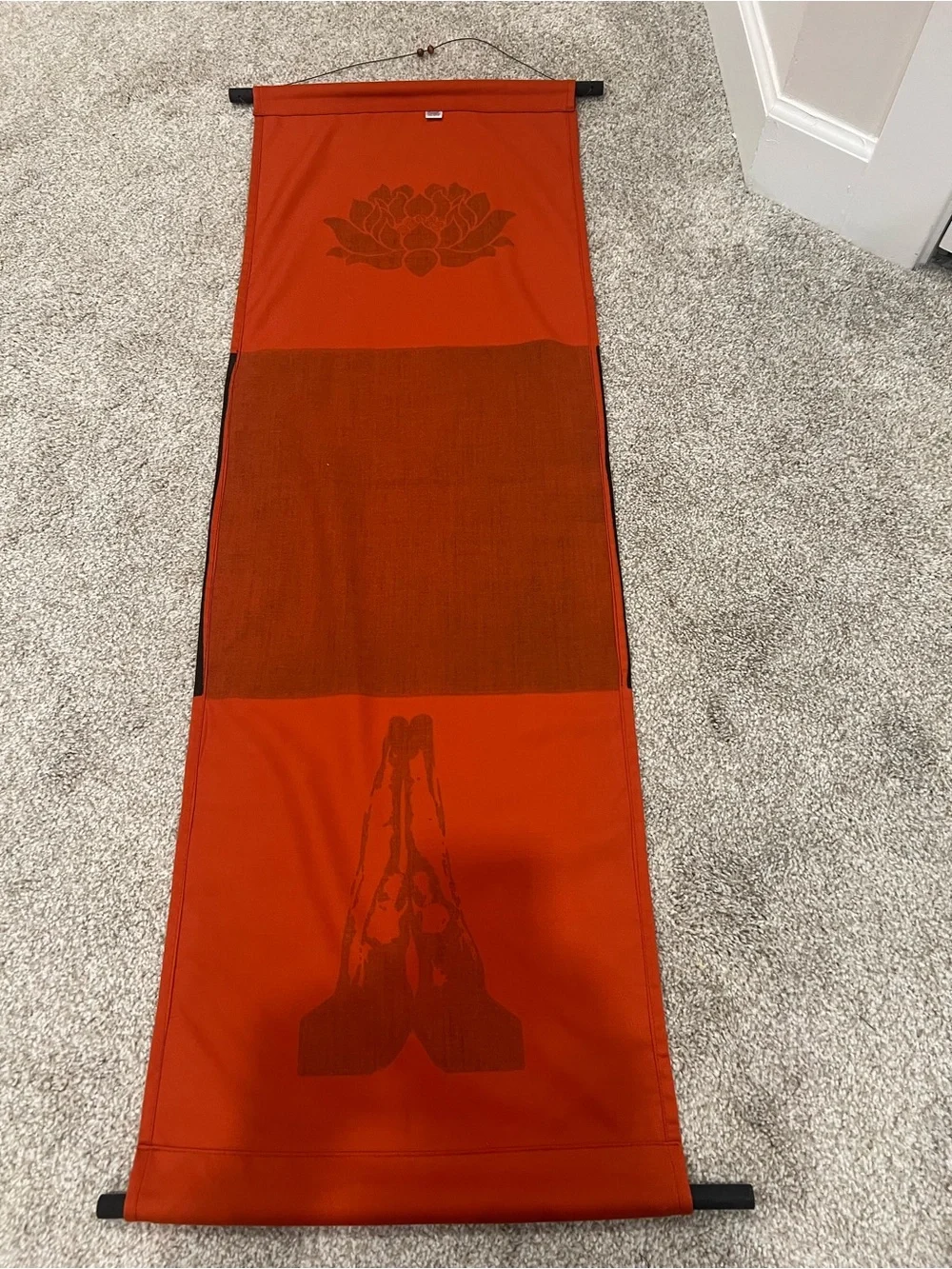 Namaste Yoga Wall Hanging Meditation Spiritual Tapestry Decor